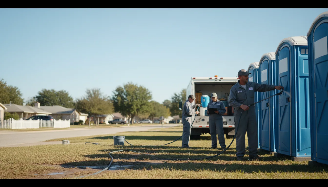 Long-Term Portable Toilet Rental in Garden City, SD near me